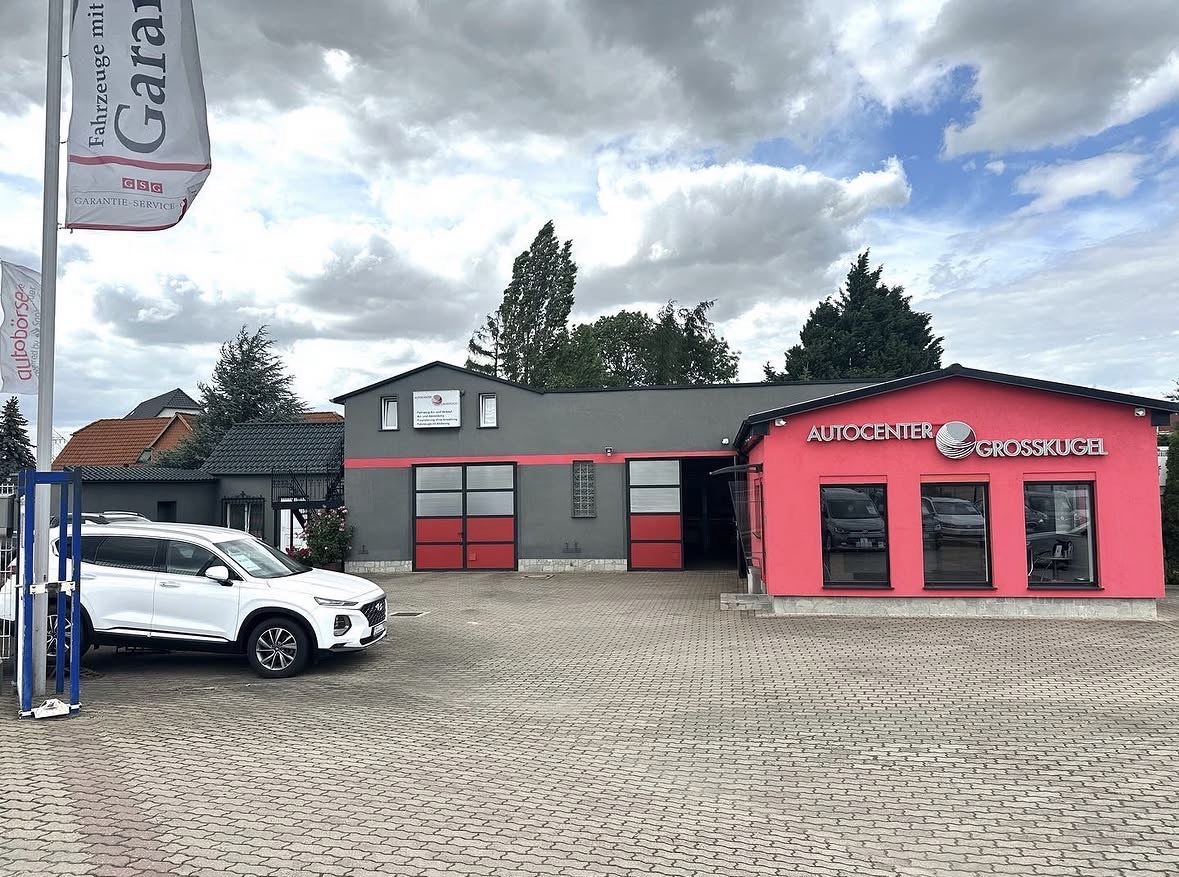 Autocenter Großkugel Standort an der B6 in Kabelsketal